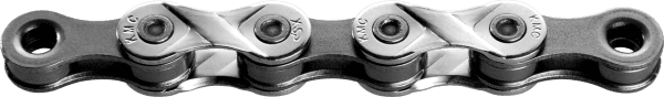 KMC X8 Silver/Grey, Workshop Pack (25), Links x 116