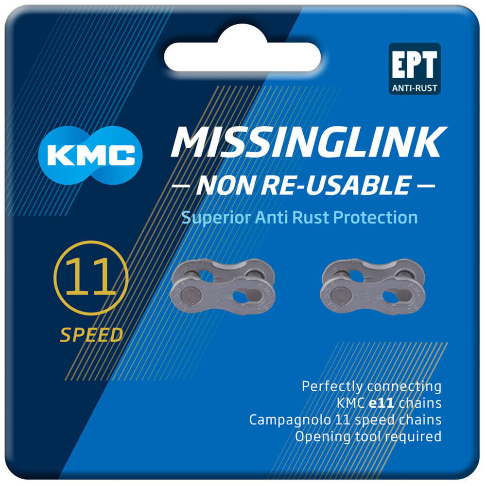 KMC MissingLink 11NR EPT Silver, 2pcs/Card