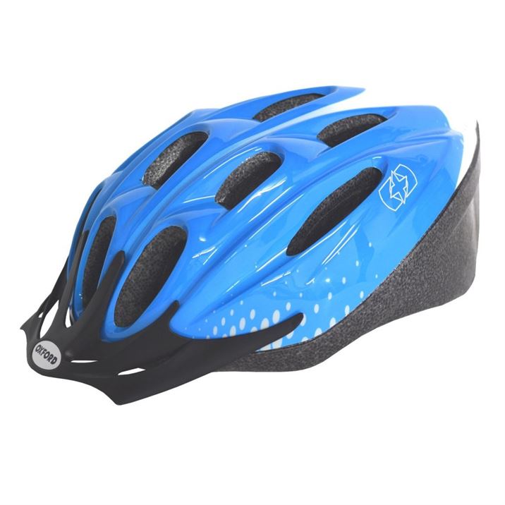 OXF15UM Oxford Blue/White Medium 54-58cm F15 Helmet