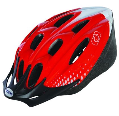 OXF15RM Oxford Red/White Medium 54-58cm F15 Helmet