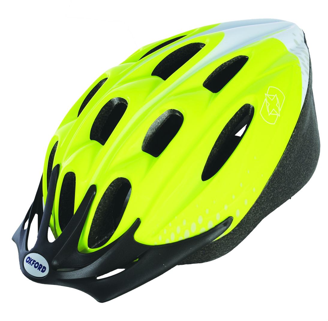 OXF15FL Oxford FLuro Yellow Large 58-61cm F15 Helmet