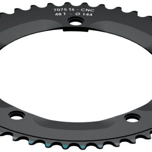 52T 5-Arm 144mm Chainring Track Black Stronglight